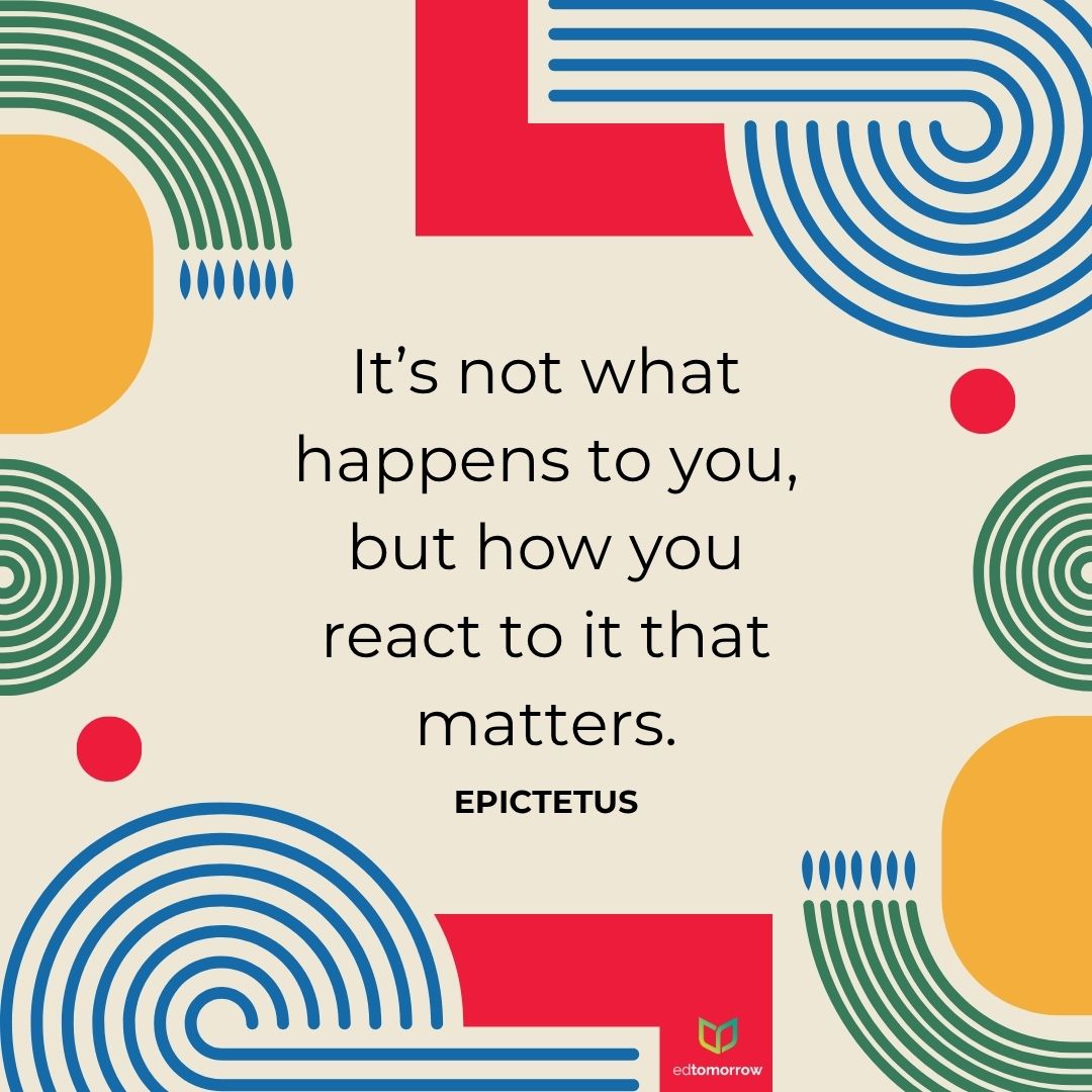 Epictetus Reactions Matter