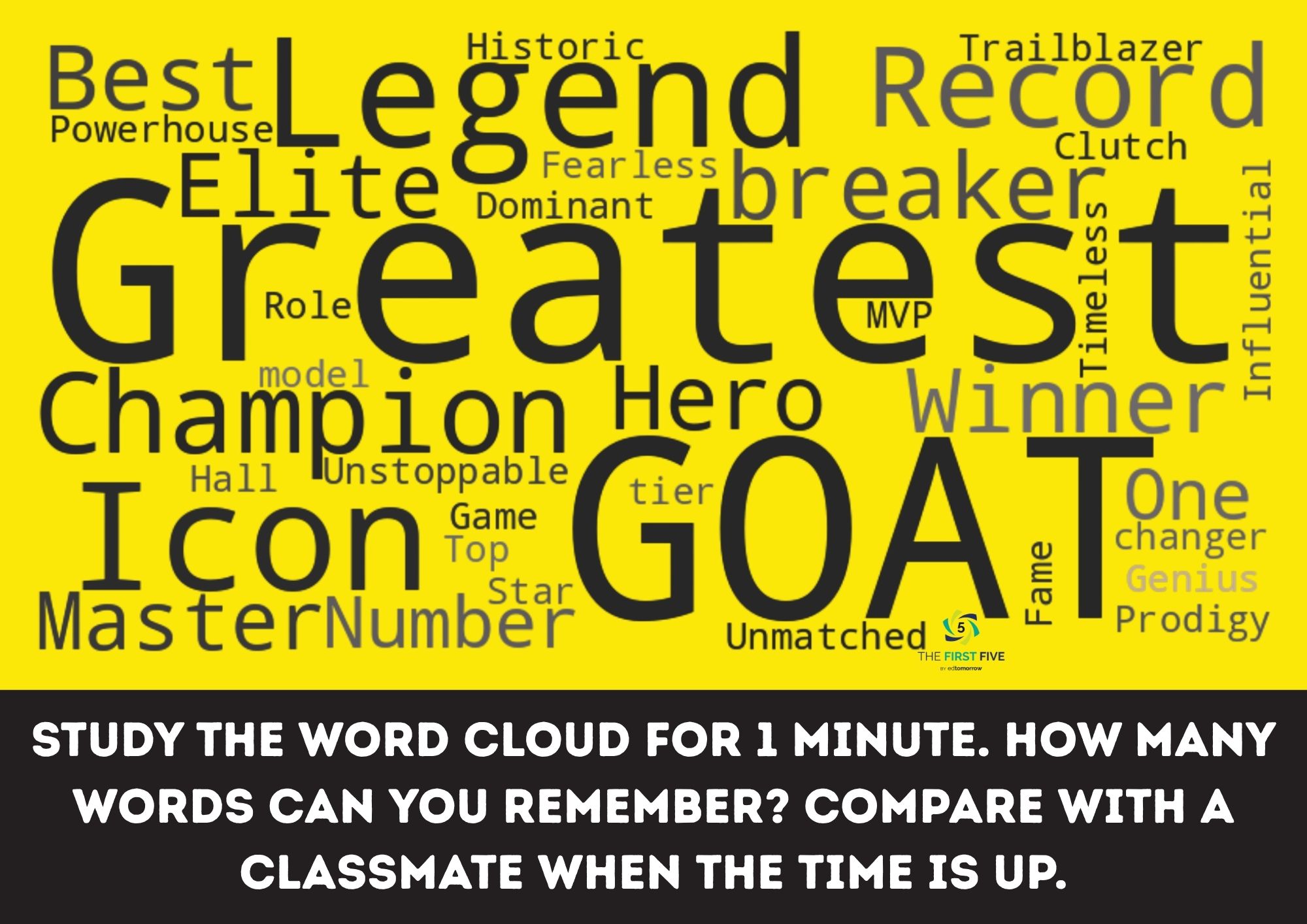 GOAT Word Cloud
