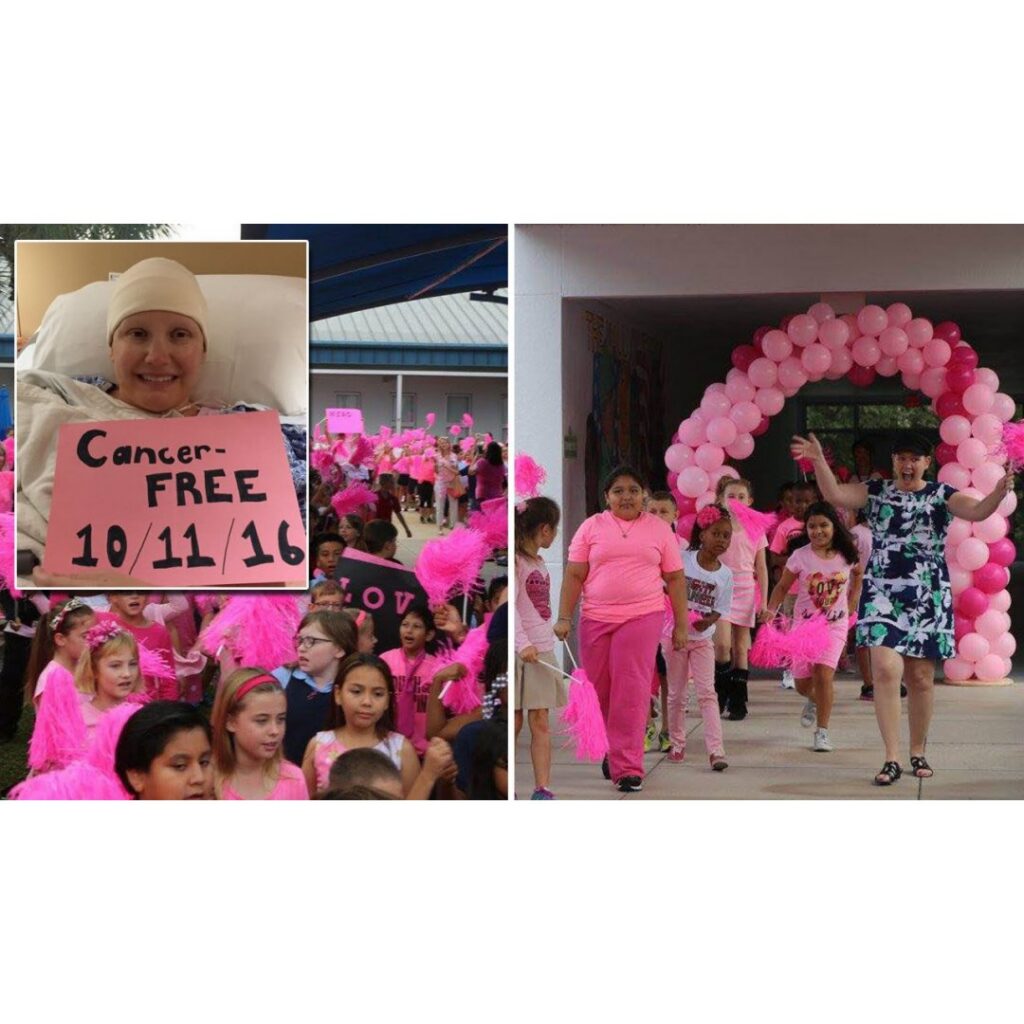 Kids Welcome Teacher Who Beat Cancer Back to School With ‘Fight Song’