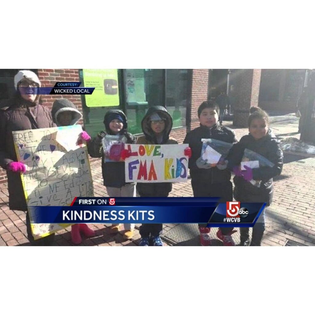 Kindness Kits’ Handed Out by Students for Valentine’s Day