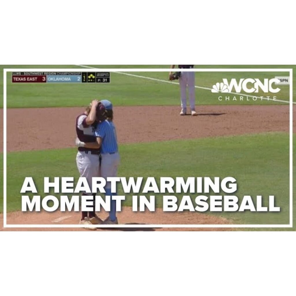 Little League Batter Consoles Distraught Opposing Pitcher After Being Hit in Head