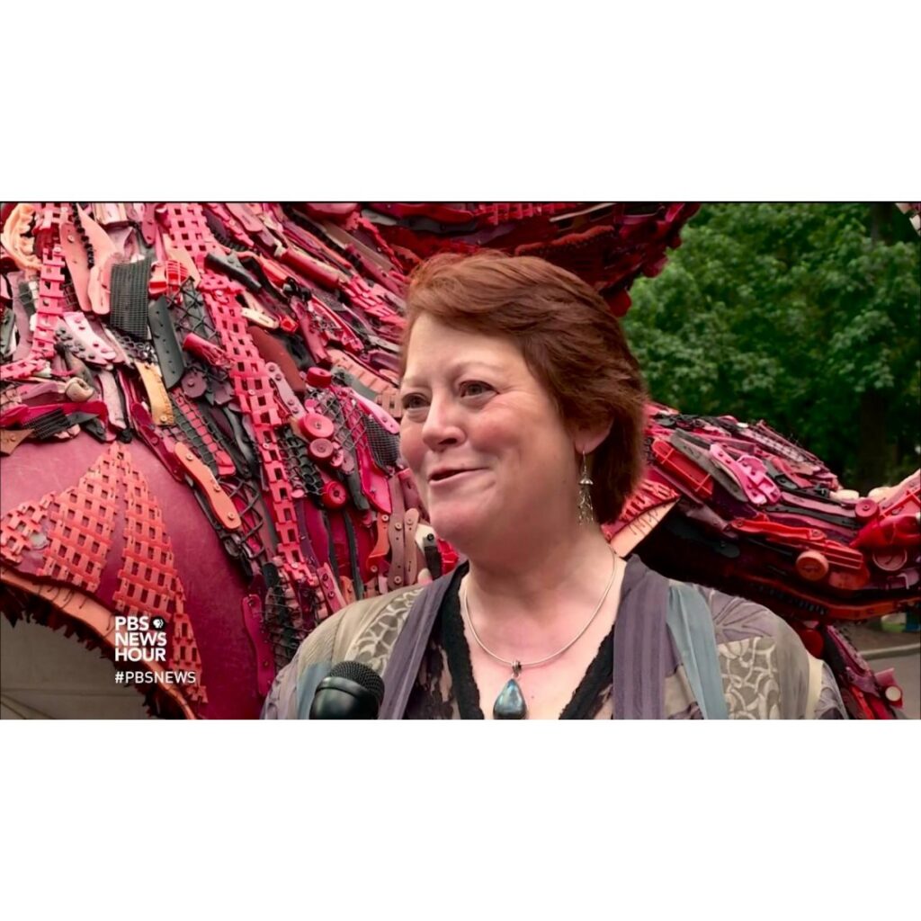 Turning 315 Billion Pounds of Plastic Ocean Pollution Into Sea-Saving Art