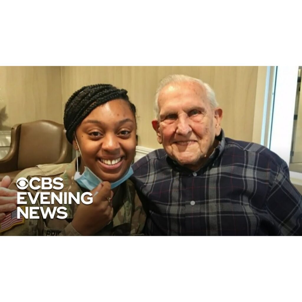 WWII Veteran Meets Woman Who Wrote Him Thank-You Letter 12 Years Ago