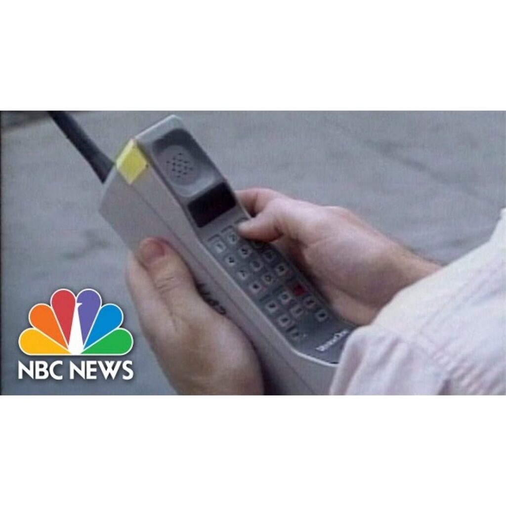 When Cellphones Were a 1980s Novelty