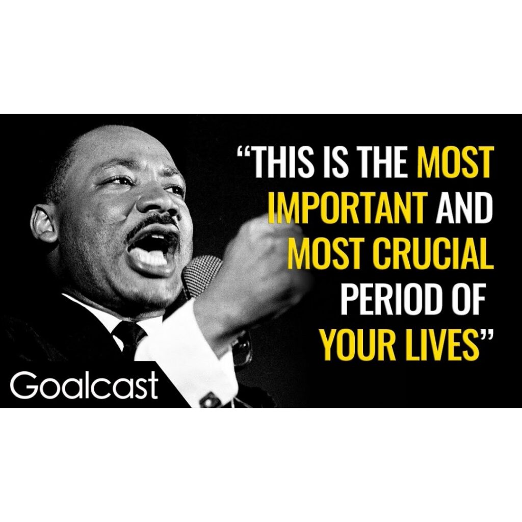 Martin Luther King Jr. Speech – How to Design Your Life’s Blueprint