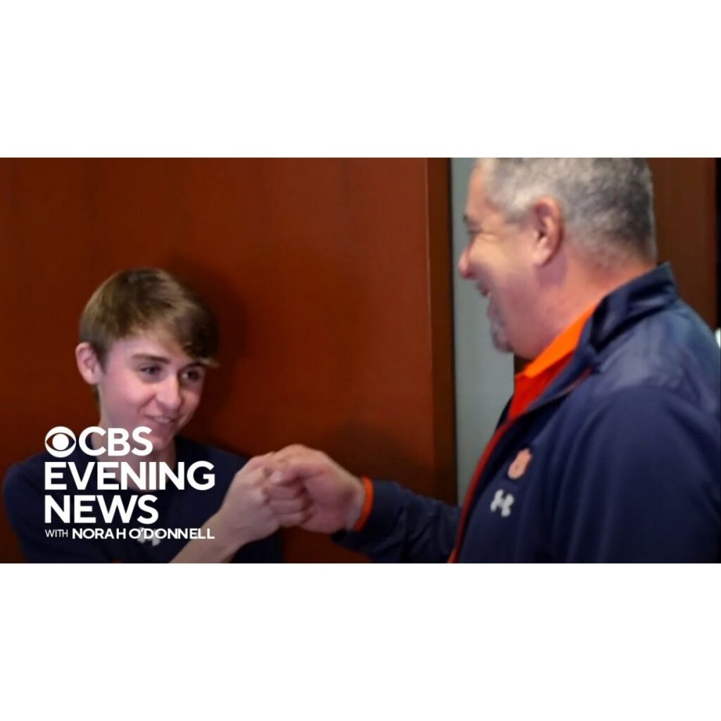 “How a Student’s Friendship with Auburn Coach Bruce Pearl Gave Him the Strength to Beat Leukemia “