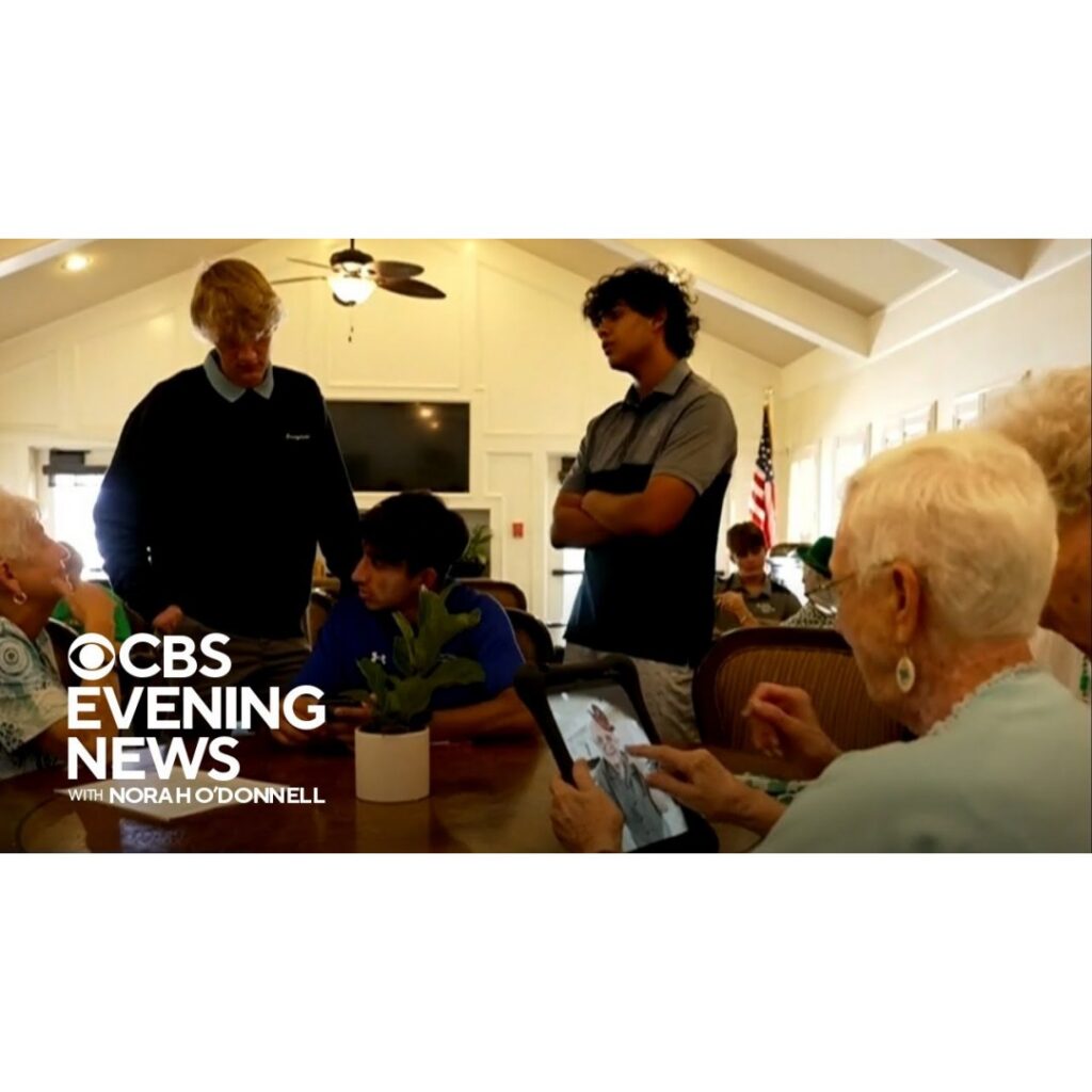 Teens Help Seniors Learn How to Use Technology