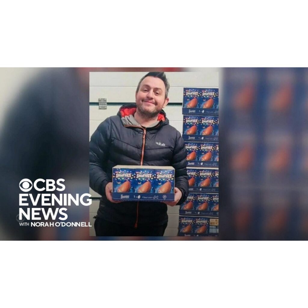 Easter Egg Mishap Into Charity Opportunity