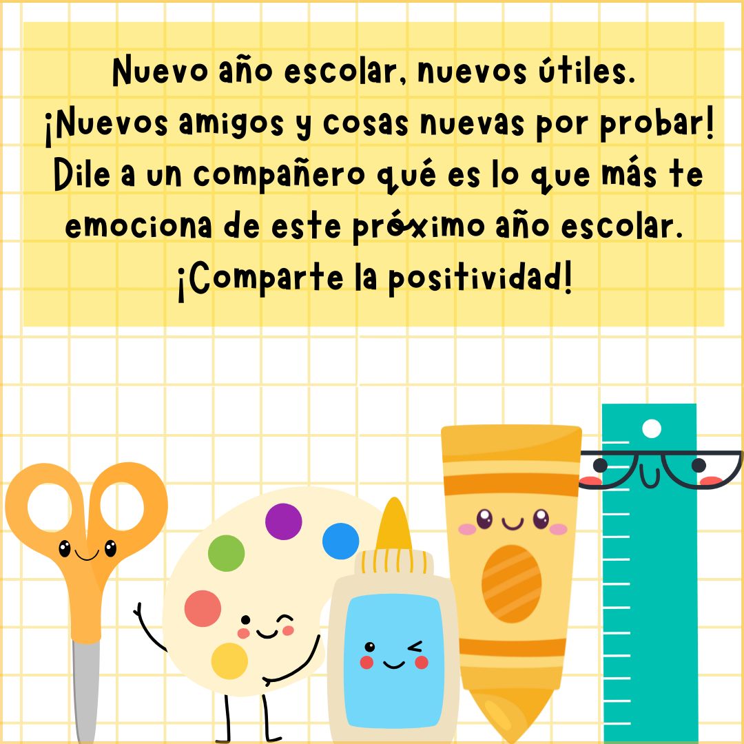 Emoción por los Útiles Escolares
