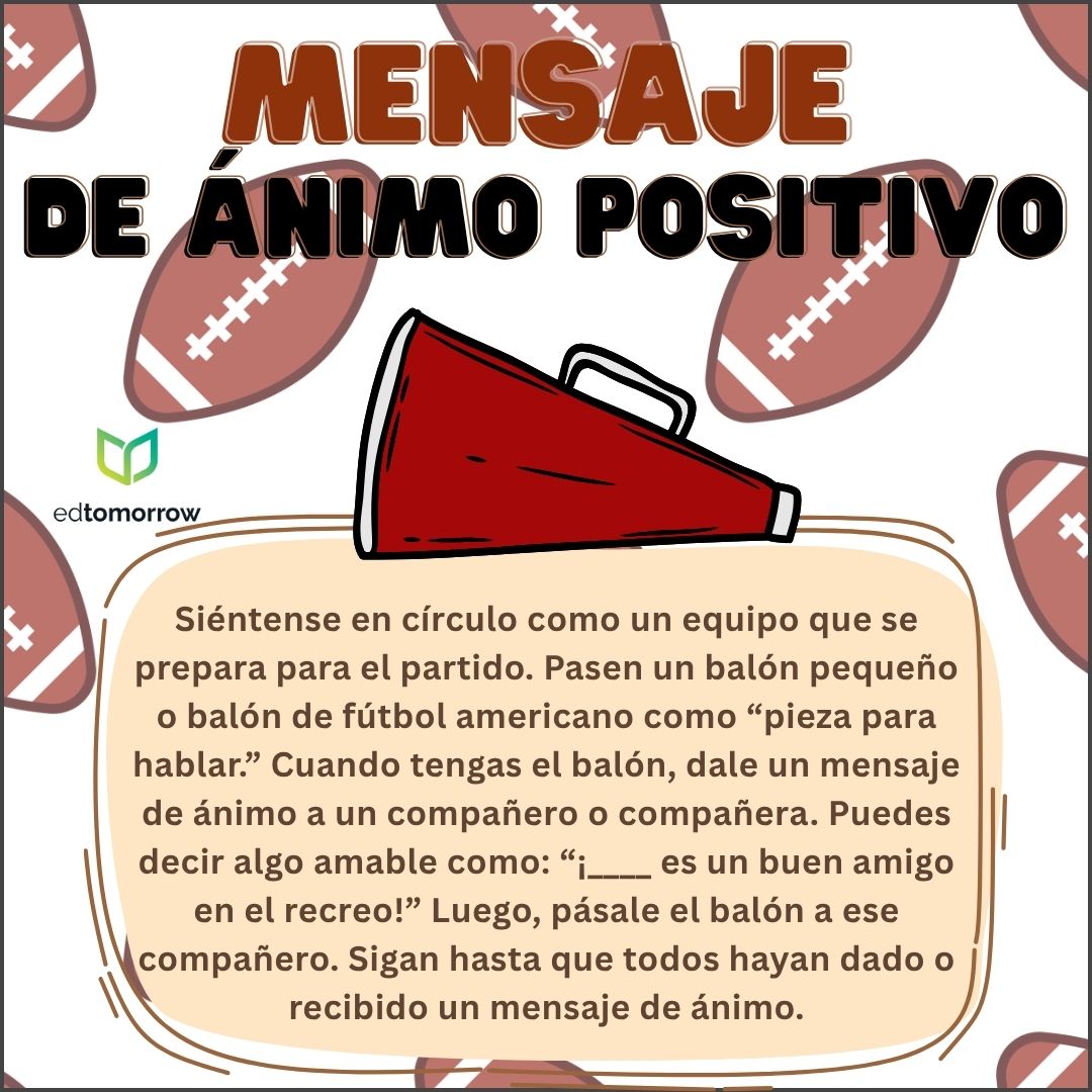 Mensaje de Ánimo Positivo