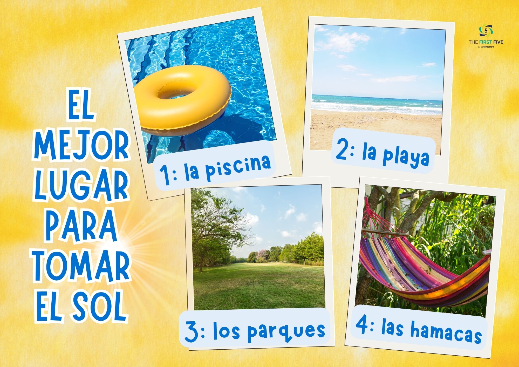 ¿El Mejor Lugar Para Tomar El Sol?