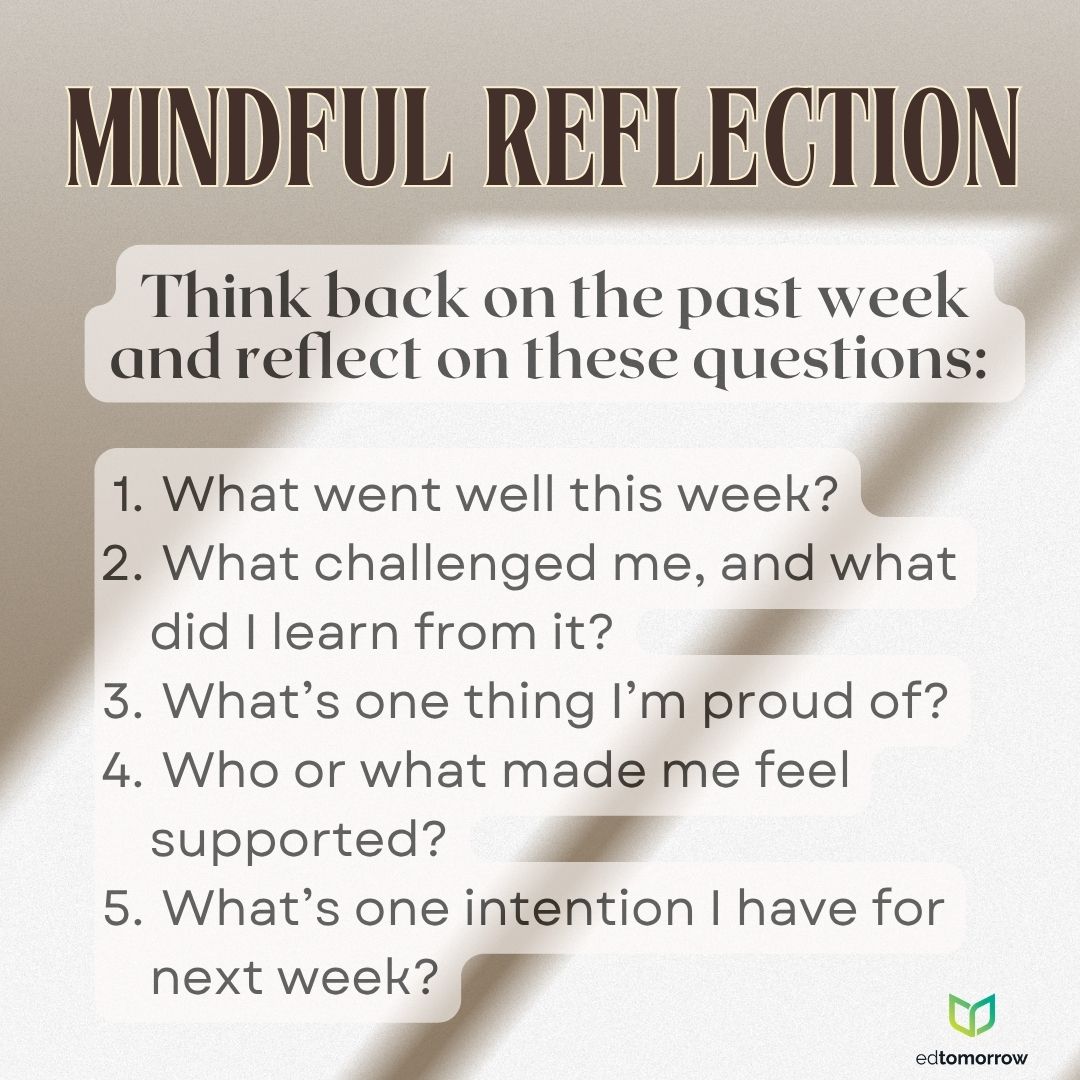 Mindful Week Reflection