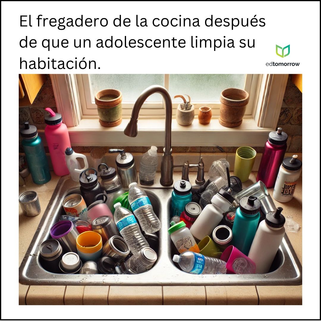 Fregadero Adolescente Limpiar Habitación