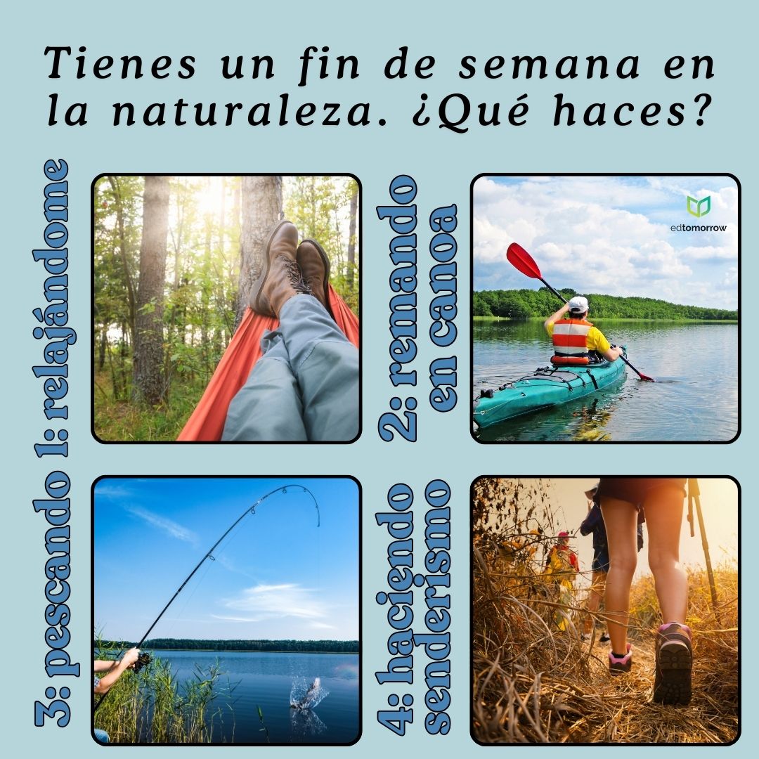 ¿Qué Haces en un Fin de Semana en la Naturaleza?