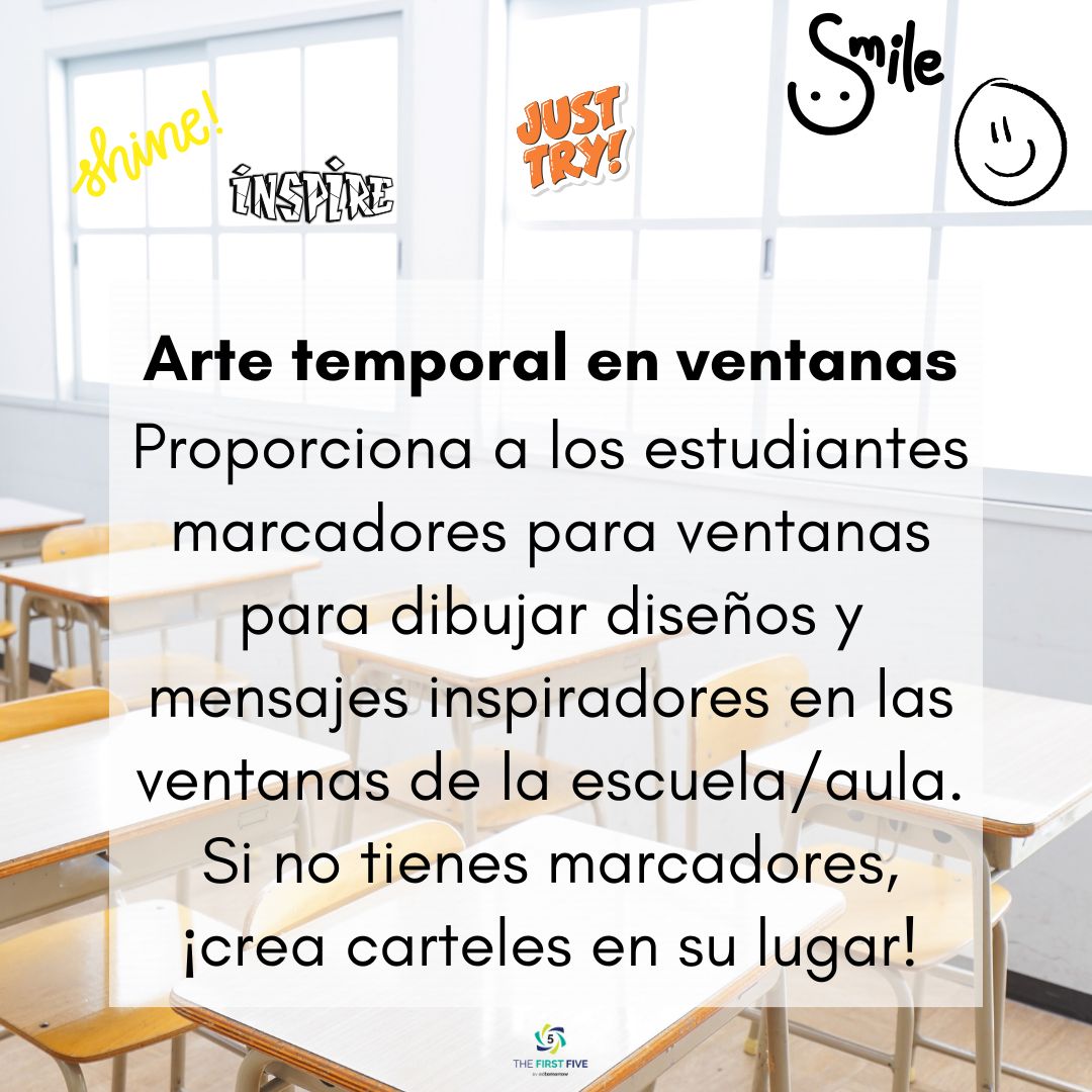 Arte Temporal en Ventanas