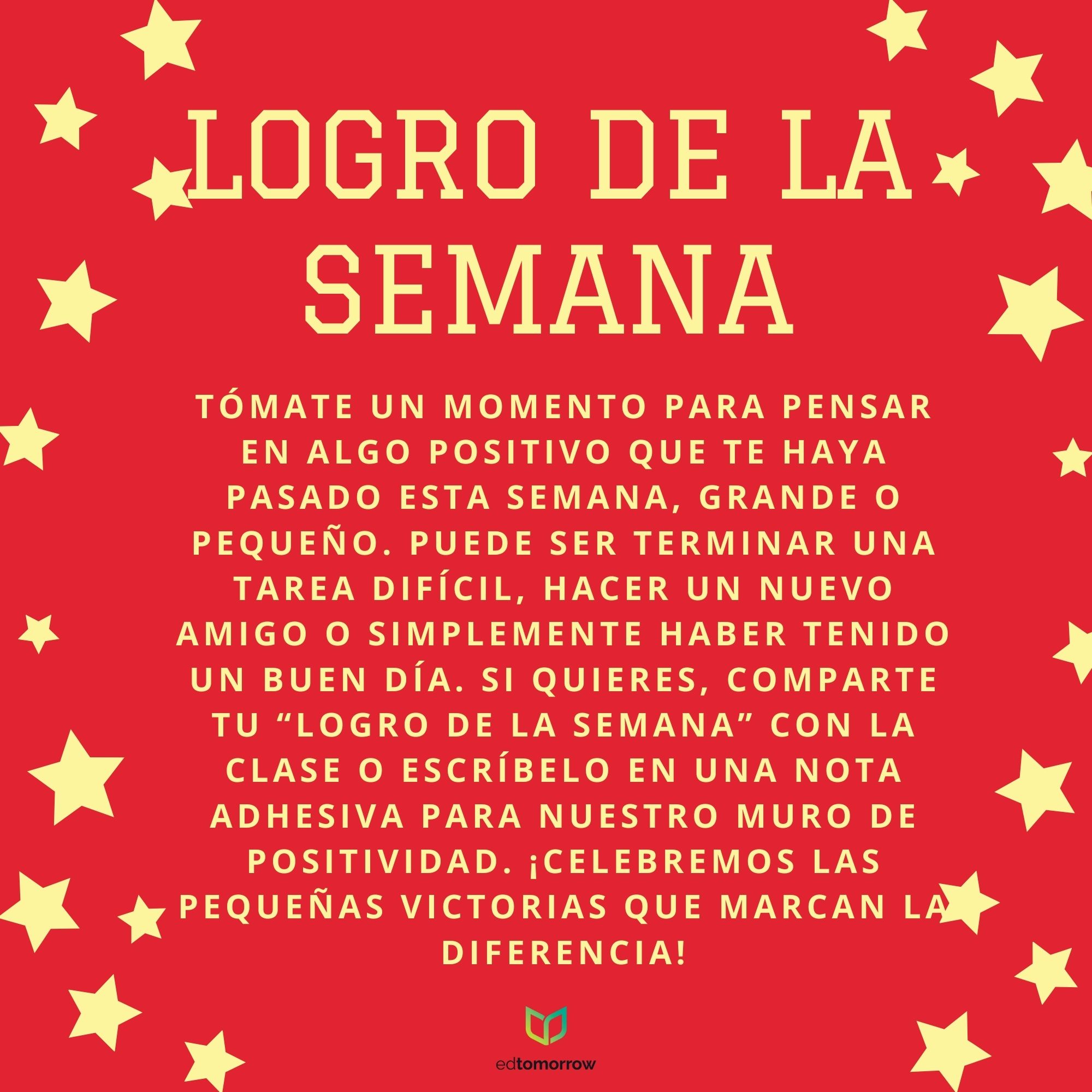 Logro de la Semana