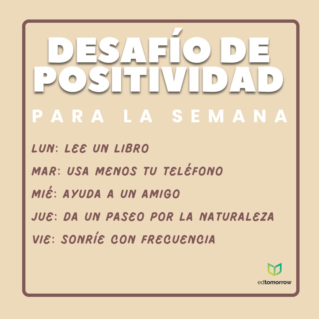 Desafío de Positividad Para la Semana