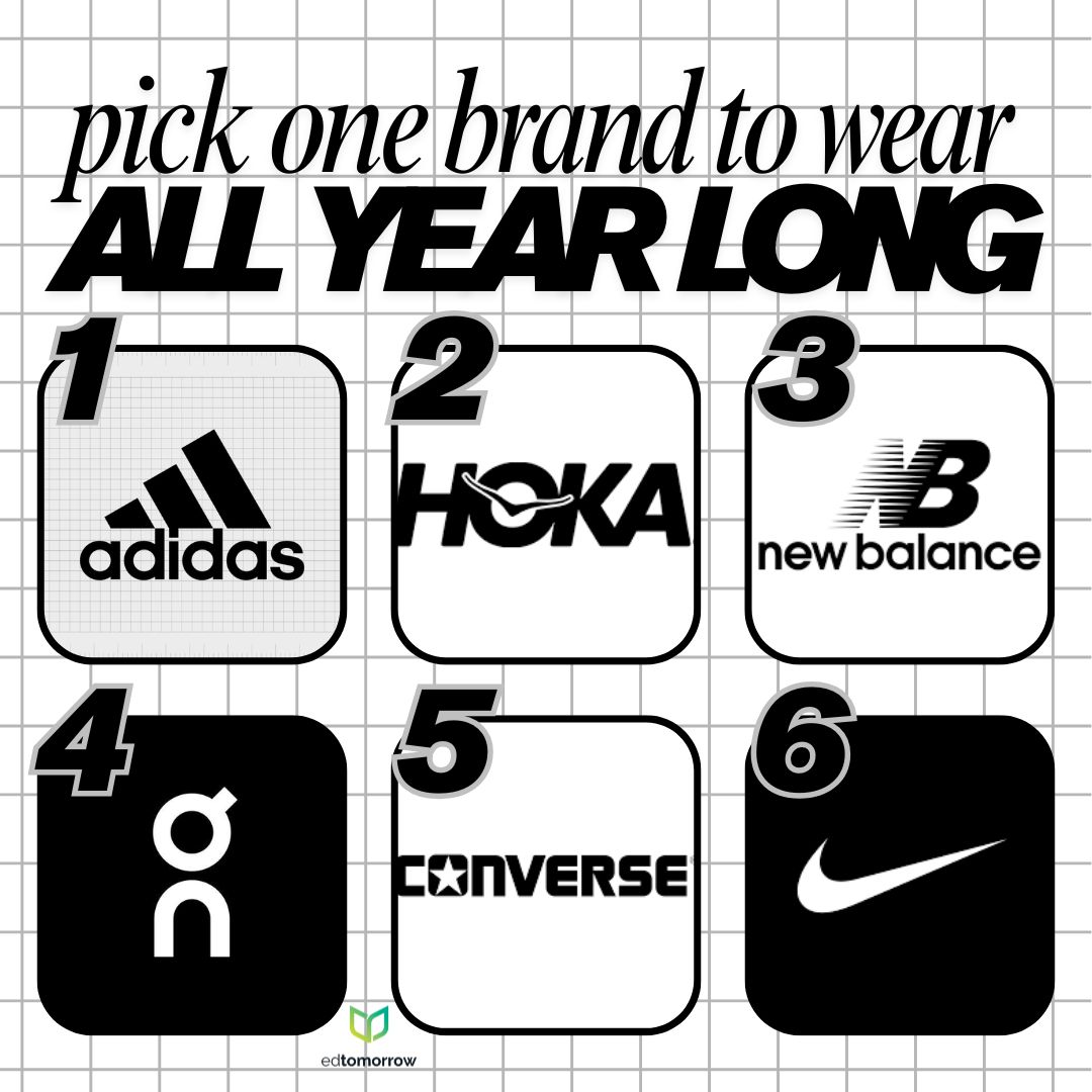 Shoe Brands for a Year