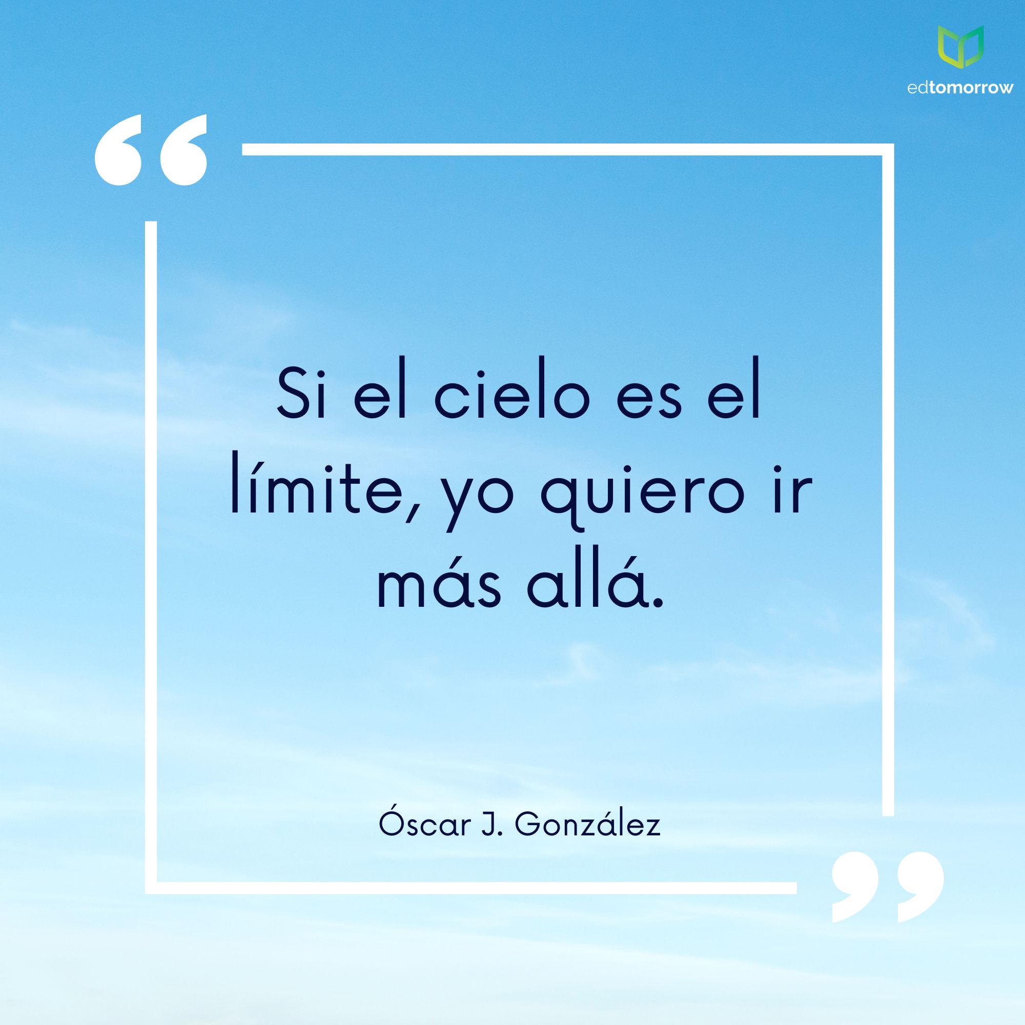 Óscar J. González El Cielo