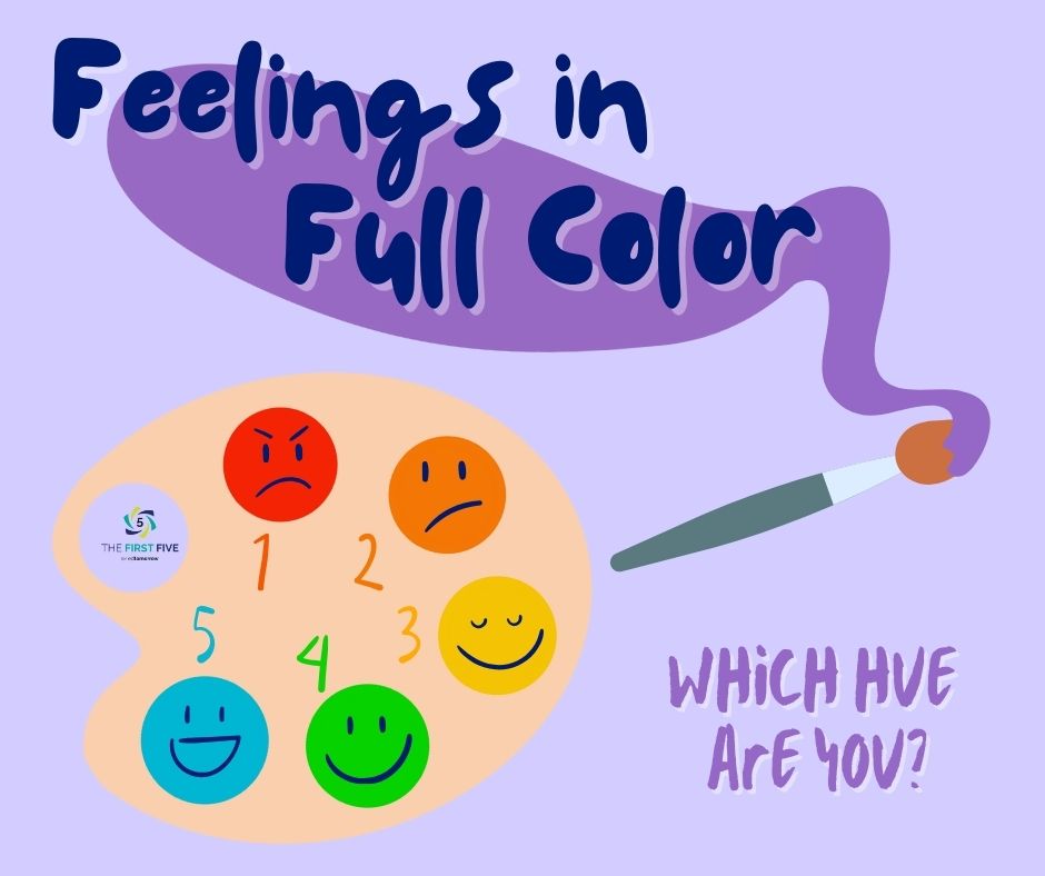 Paint Palette Feelings Colors