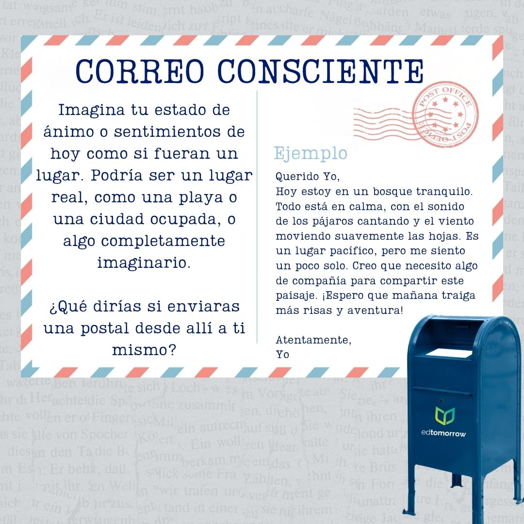 Correo Consciente Postcard