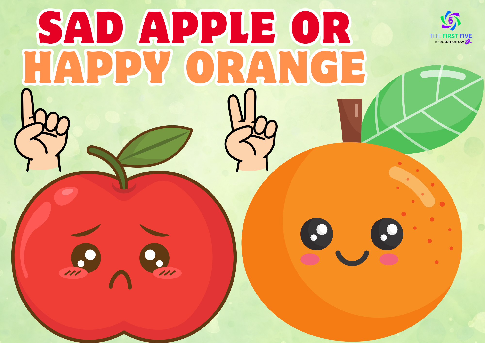 Sad Apple Or Happy Orange