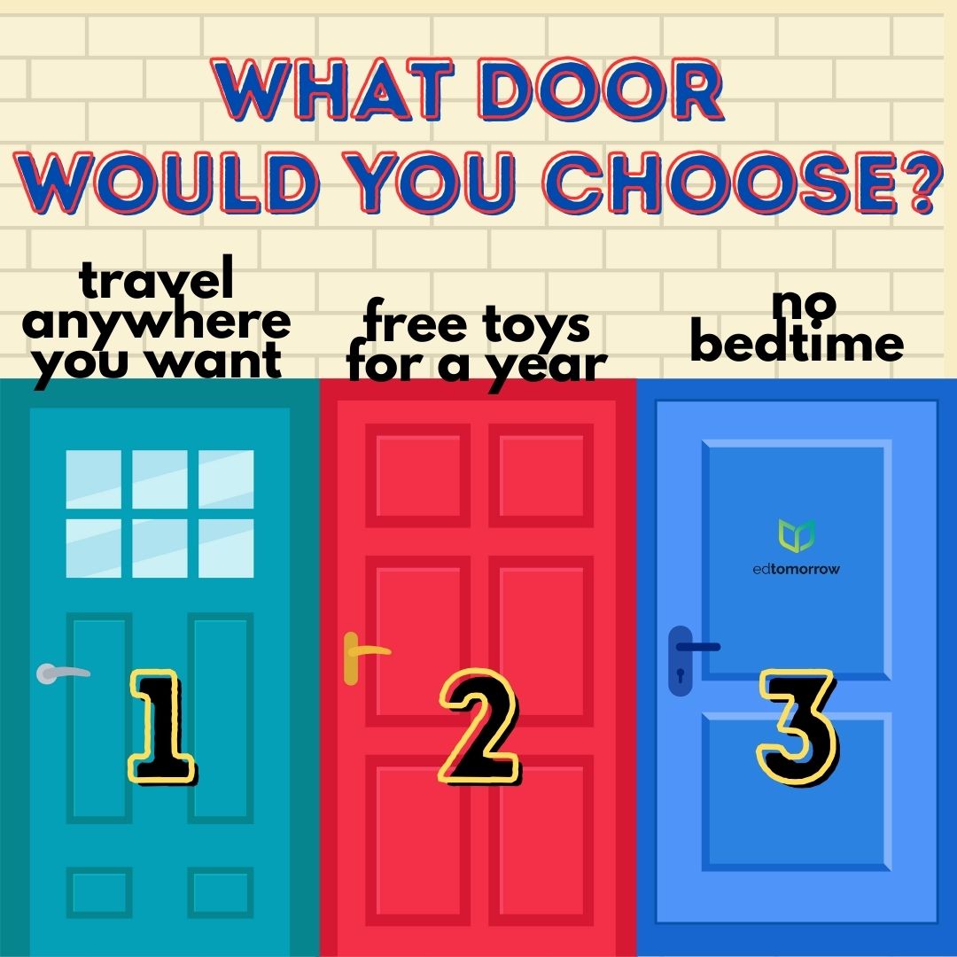 Which Door? 3 Options