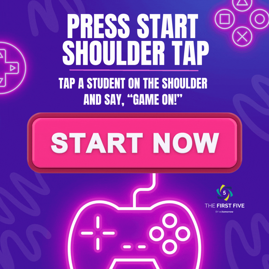 Press Start Shoulder Tap