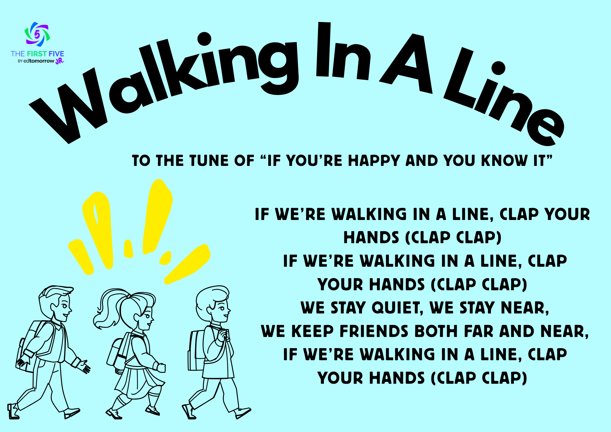 Walking In A Line Song