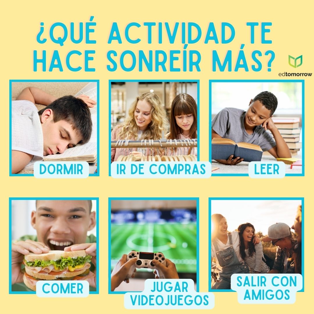 ¿Qué Actividad te Hace Sonreír