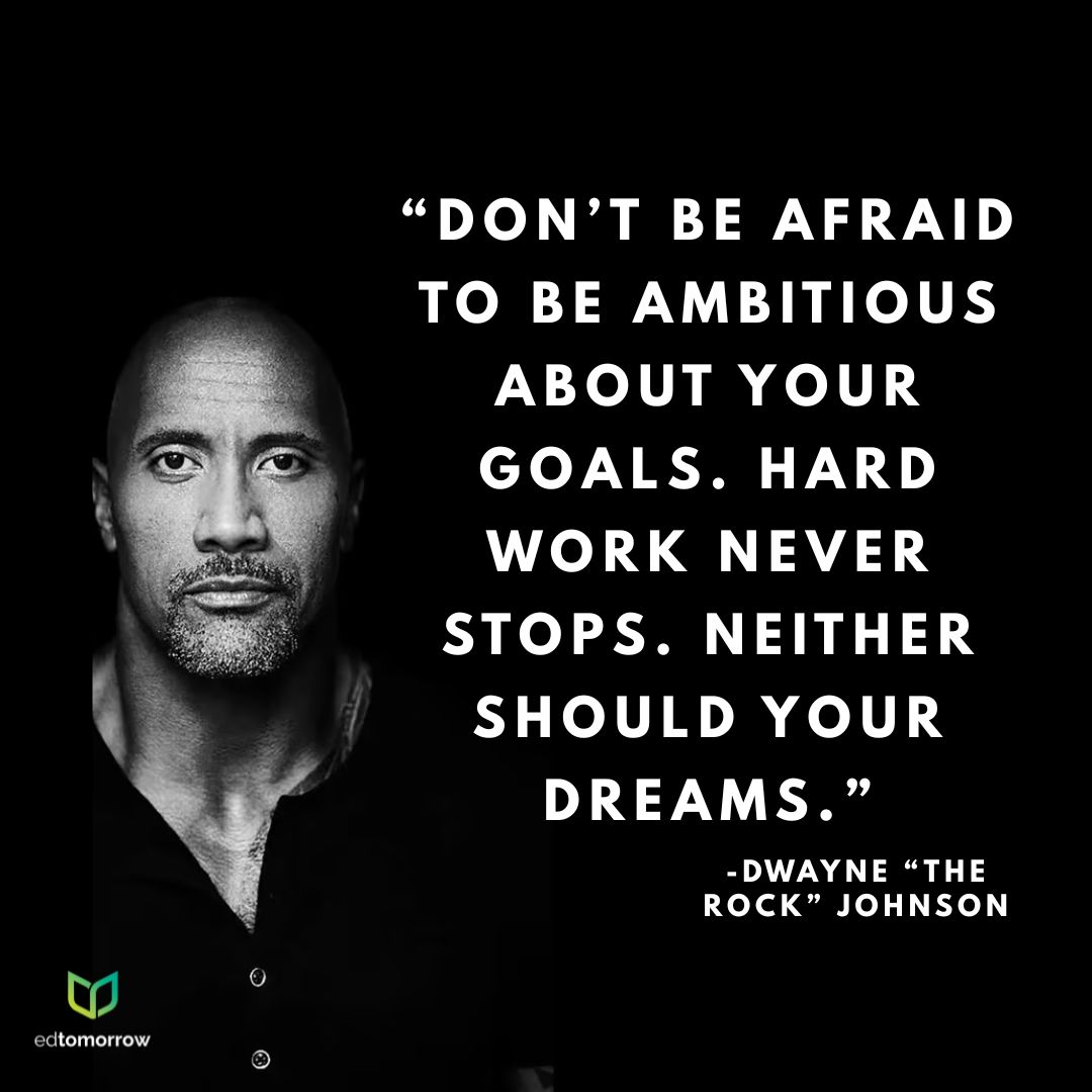 Dwayne Johnson Goals