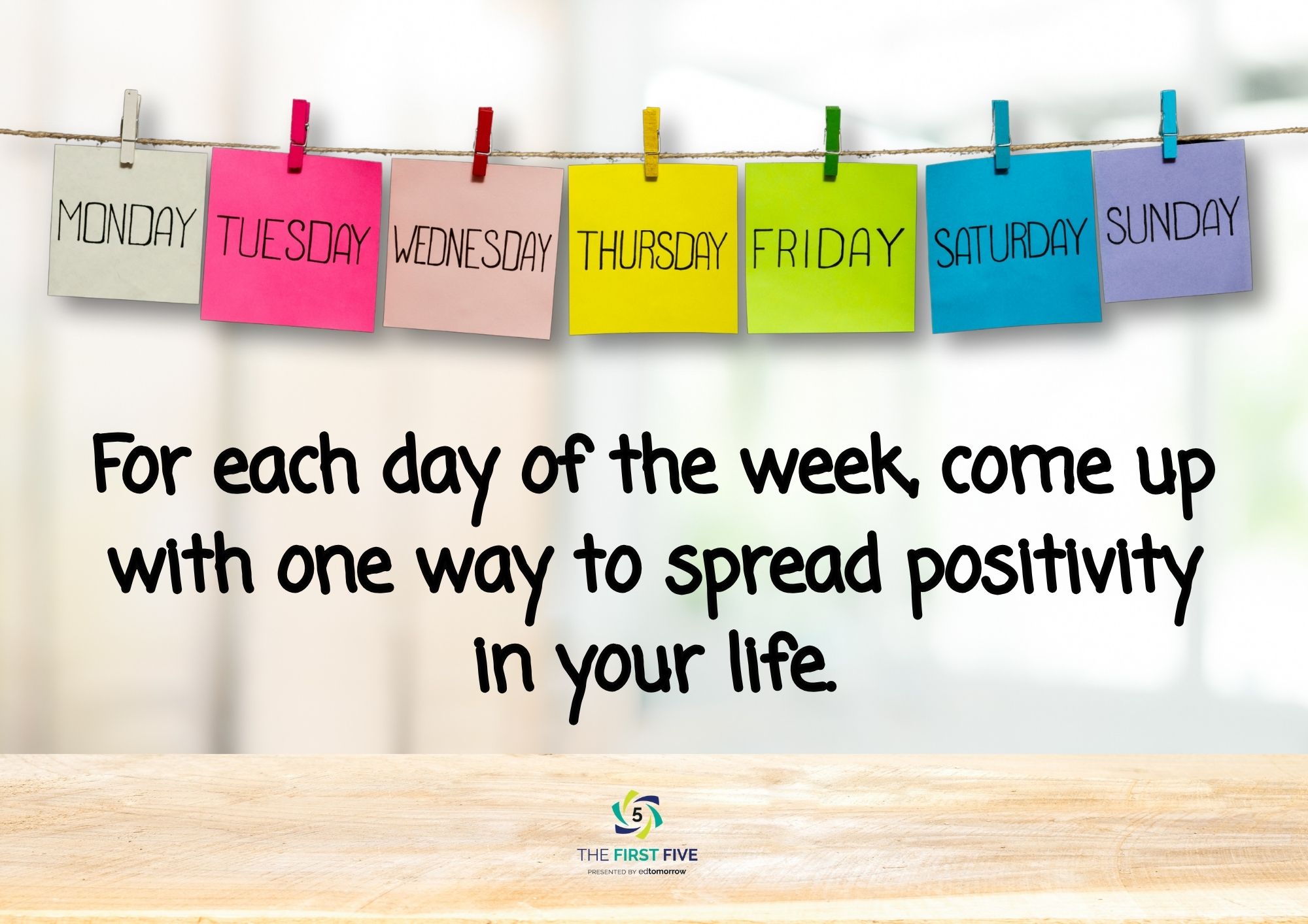 Weekly Positivity Planner