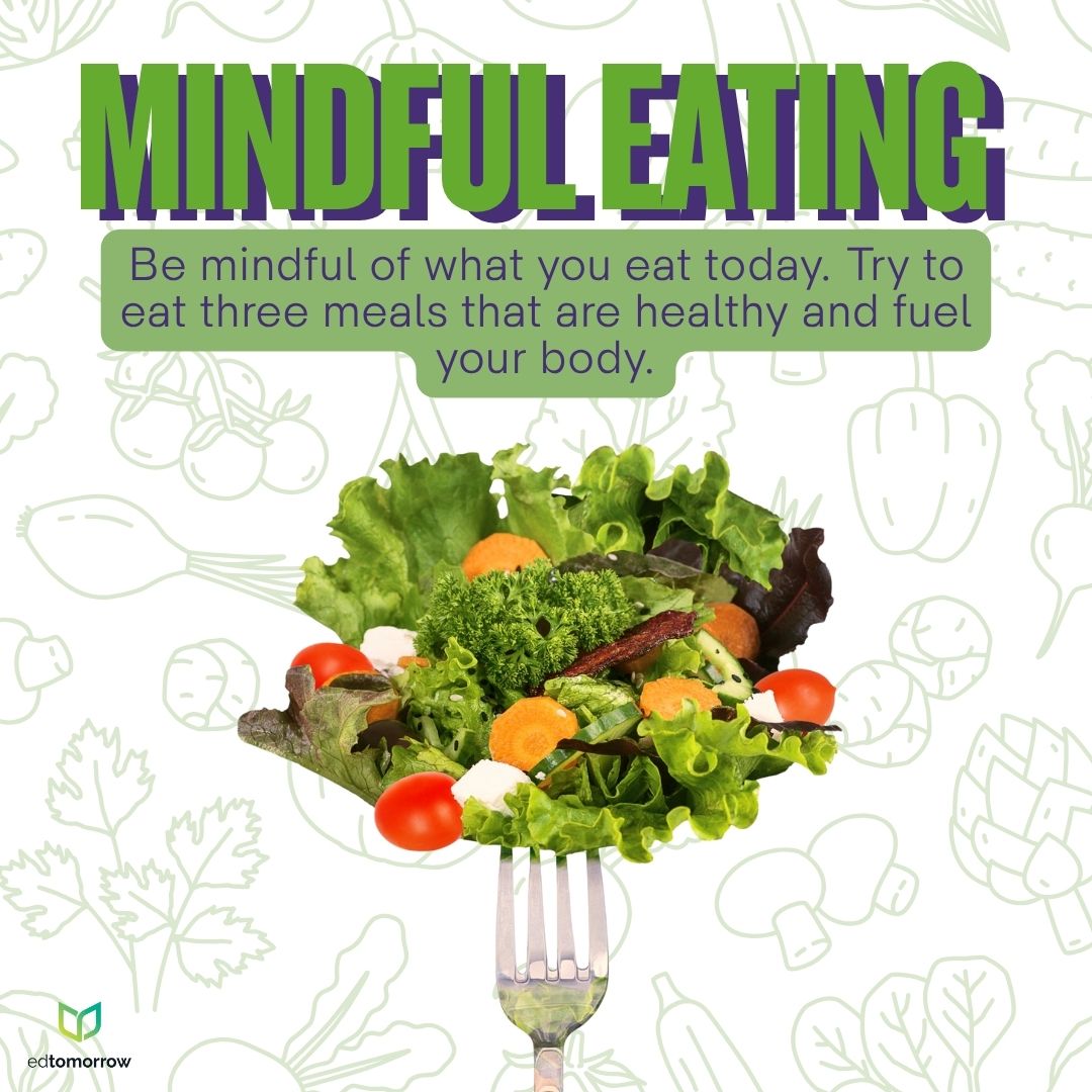 Mindful Eating Three Foods