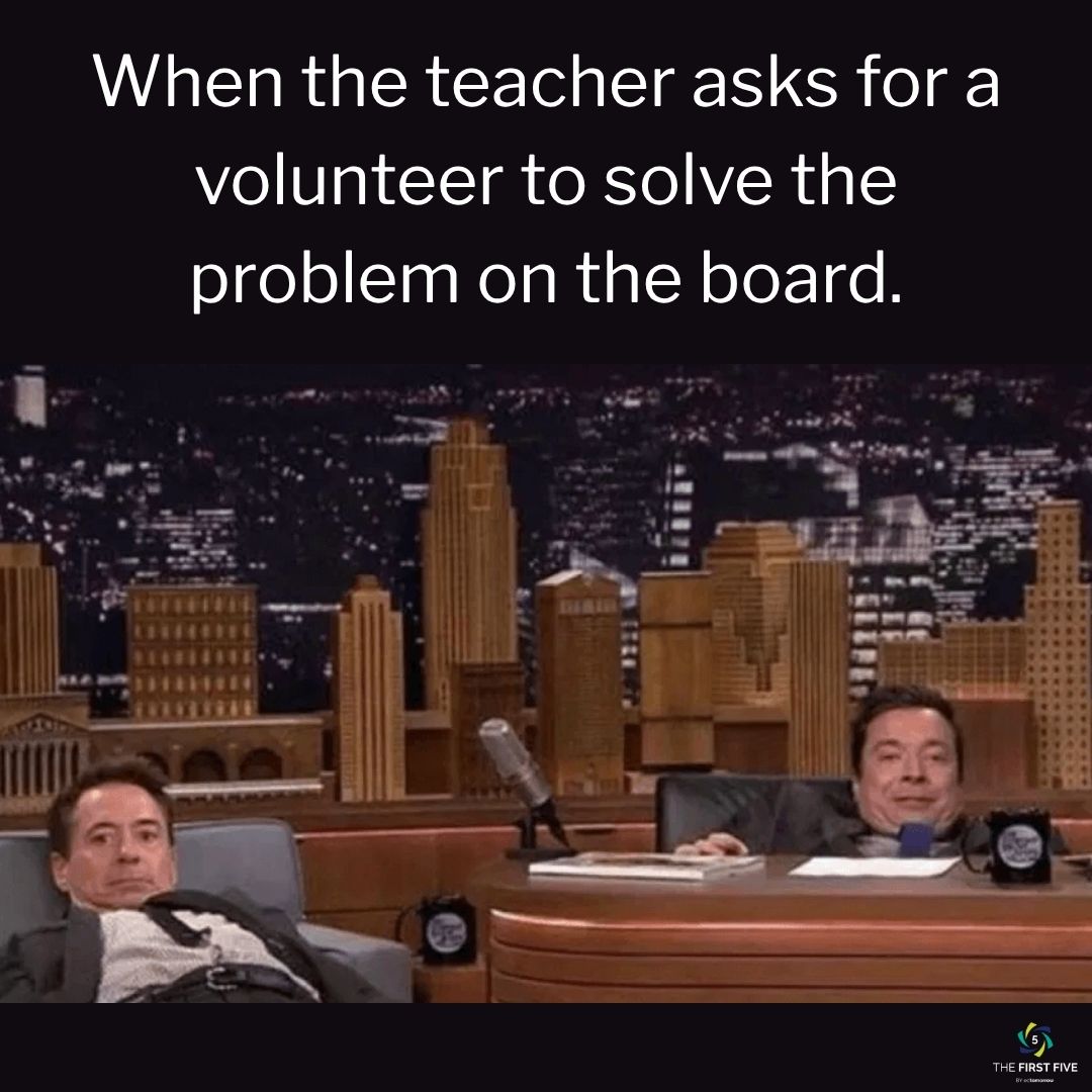 Student Volunteer Jimmy Fallon