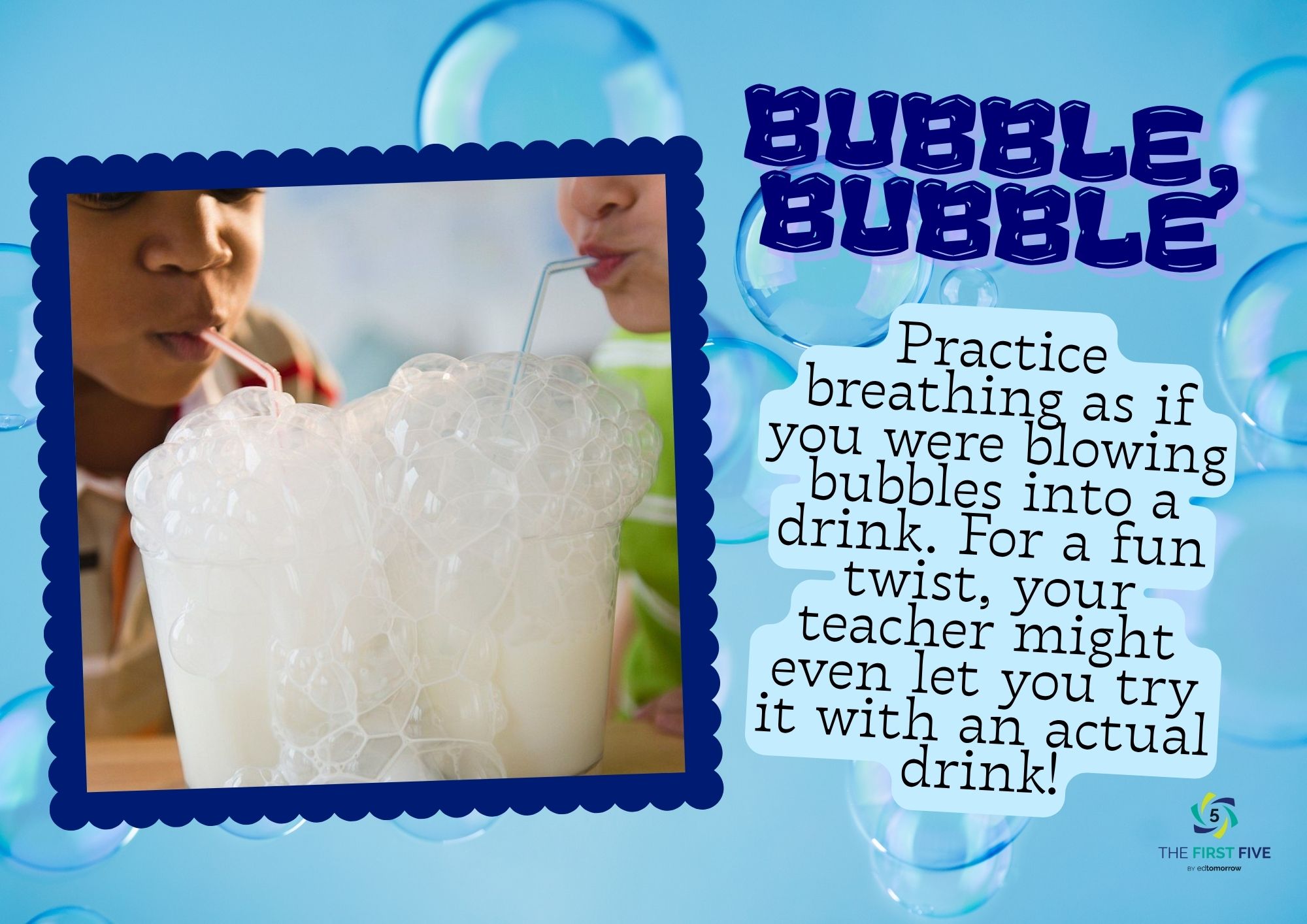 Bubble Drink Breathing