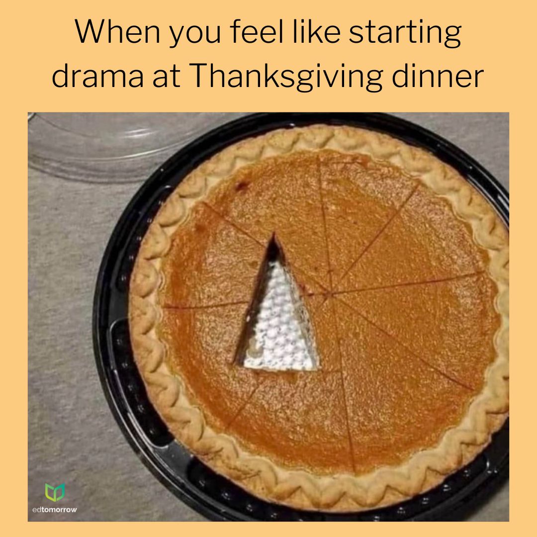 Pumpkin Pie Drama