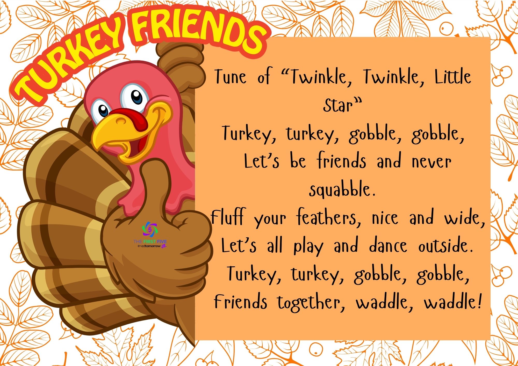 Turkey Friends Song
