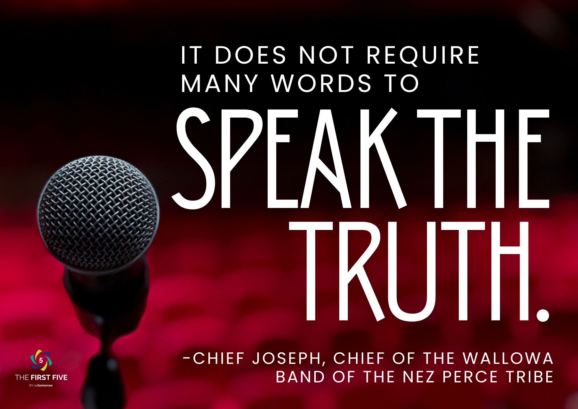 Chief Joseph Truth
