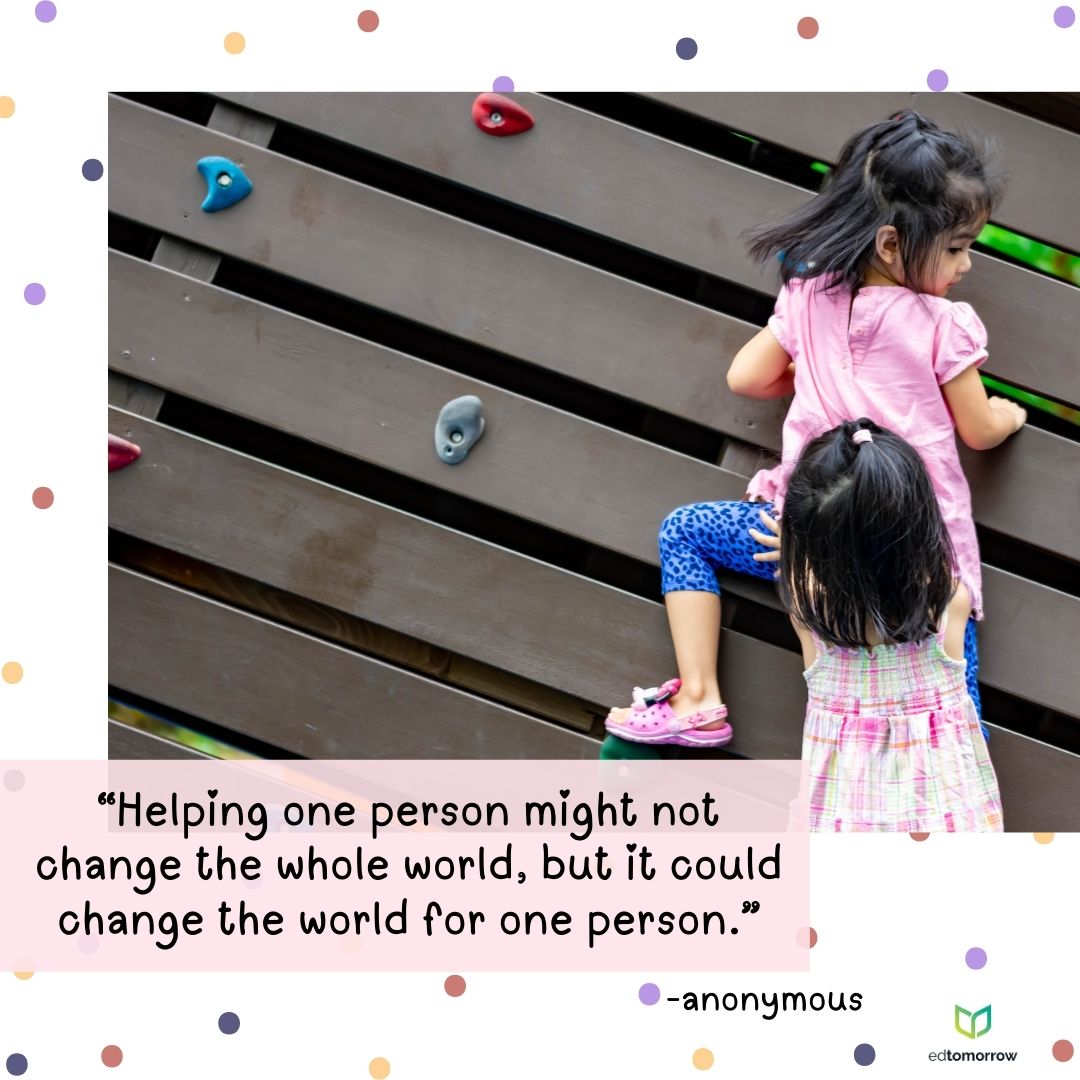 Anonymous Helping Quote