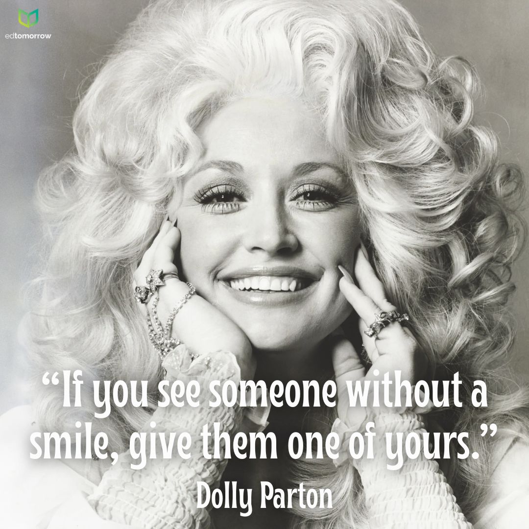Dolly Parton Smile