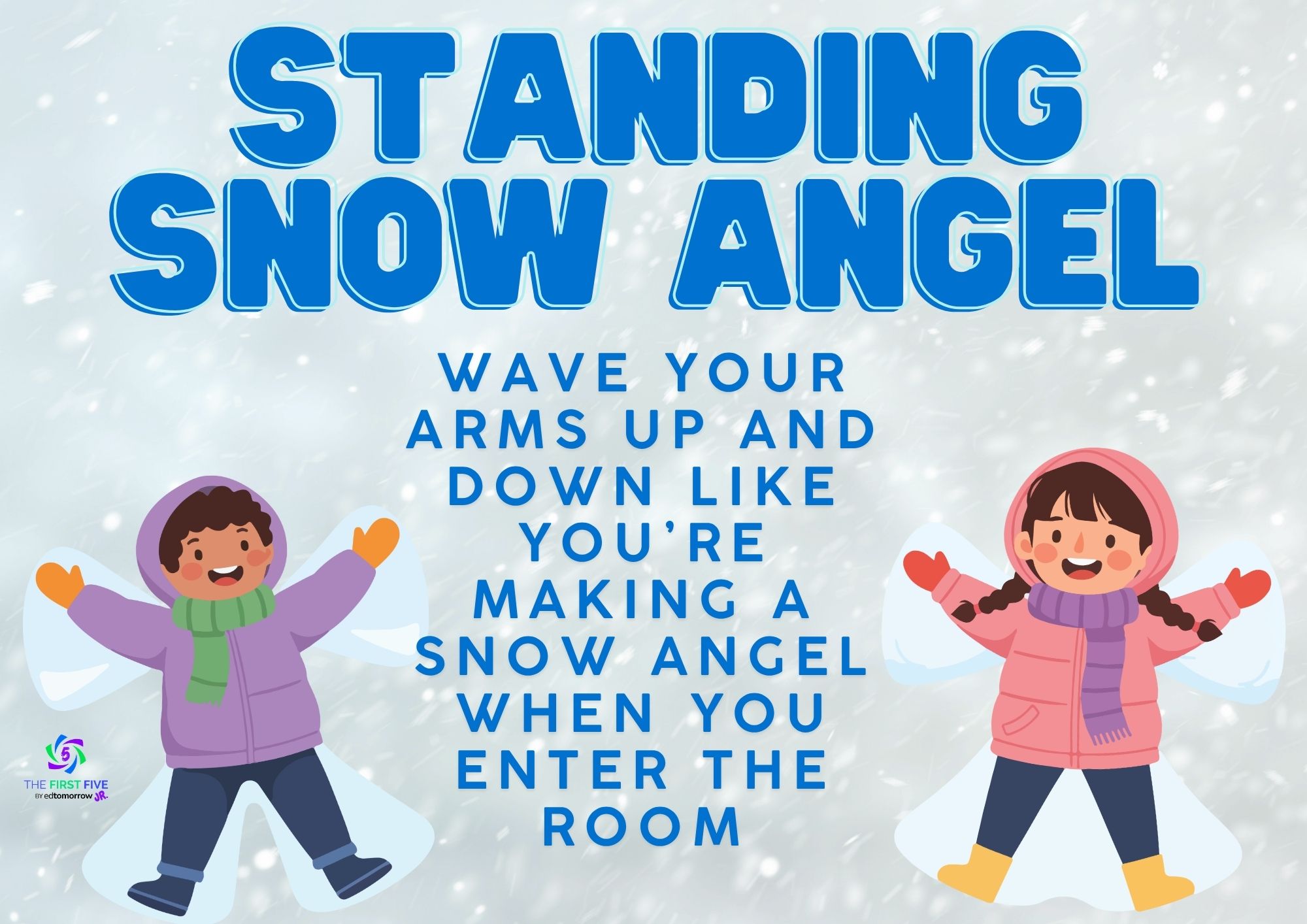 Standing Snow Angel