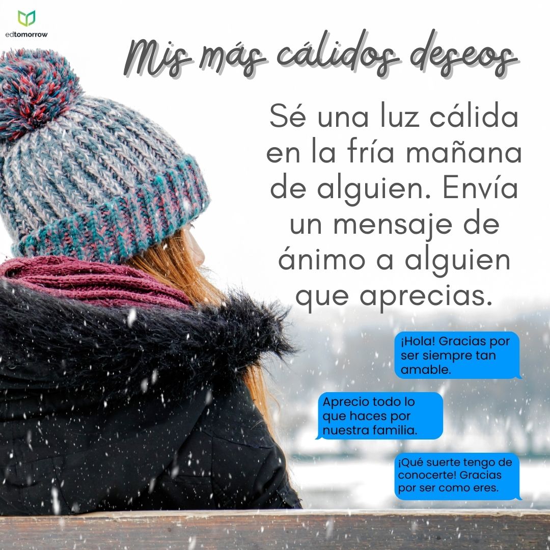 Mensaje de Texto de Deseos Cálidos
