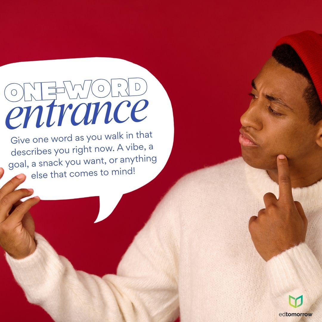 One Word Entrance - First Five PLUS