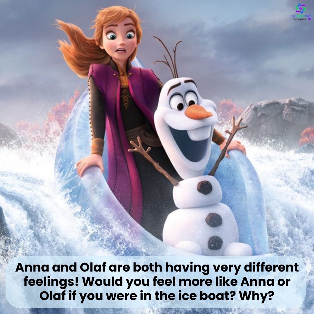Anna and Olaf Frozen