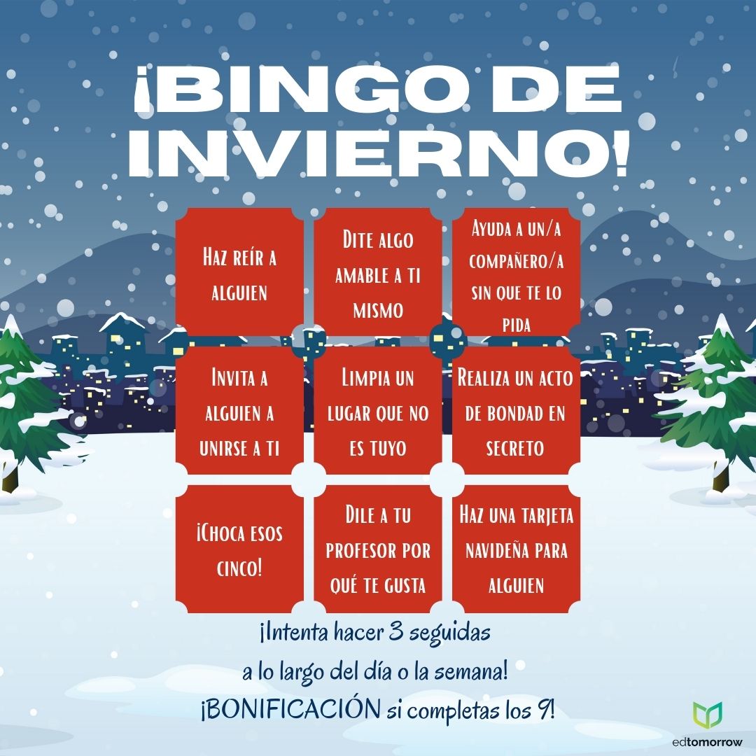¡Bingo de Invierno!