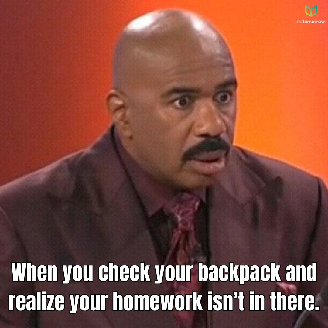 Homework Not in Backpack