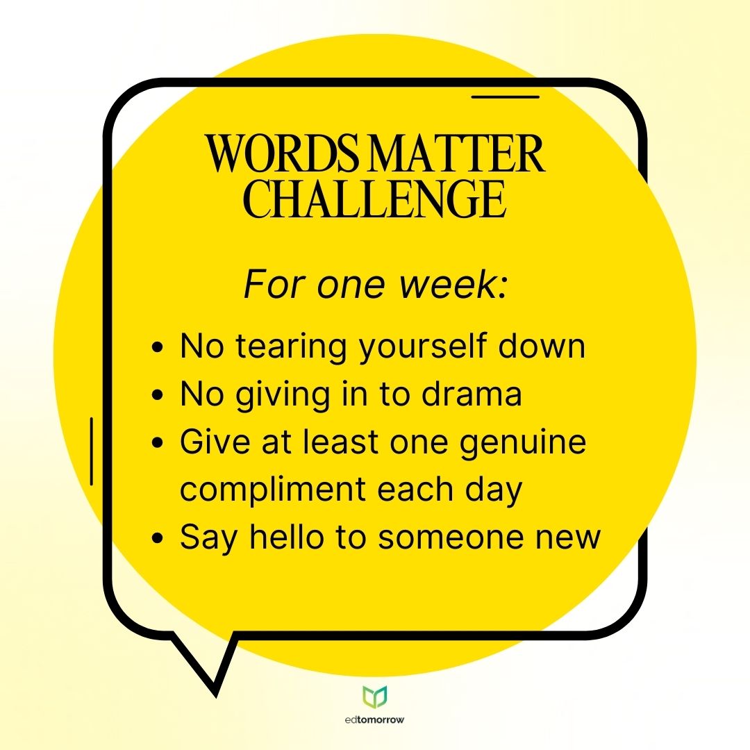 Words Matter Challenge