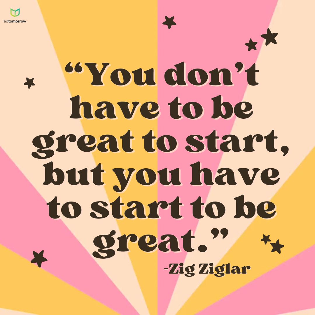 Zig Ziglar Great Start