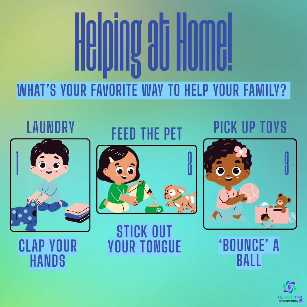 Helping at Home!