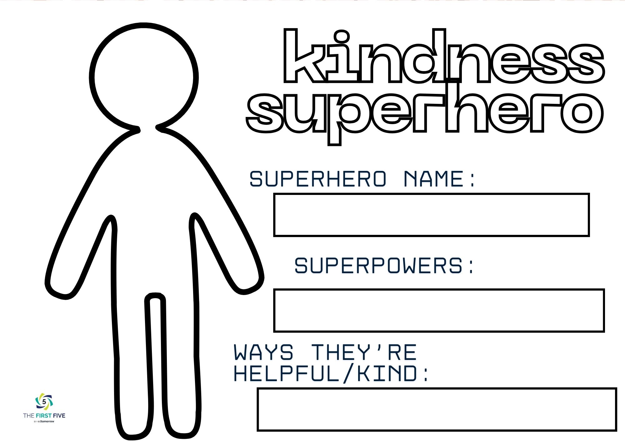 Kindness Superhero